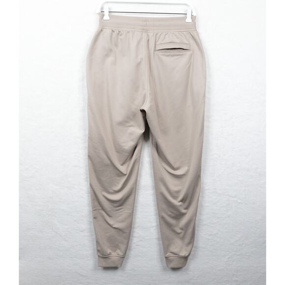 UNDER ARMOUR Sportstyle Jogger Pants Fleece Khaki Gym Training Lounge Mens Sz M - Picture 10 of 13